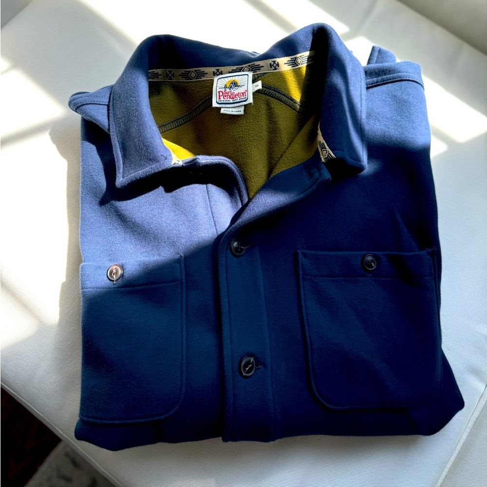 Pendleton Blue Casual Button Down Shirt